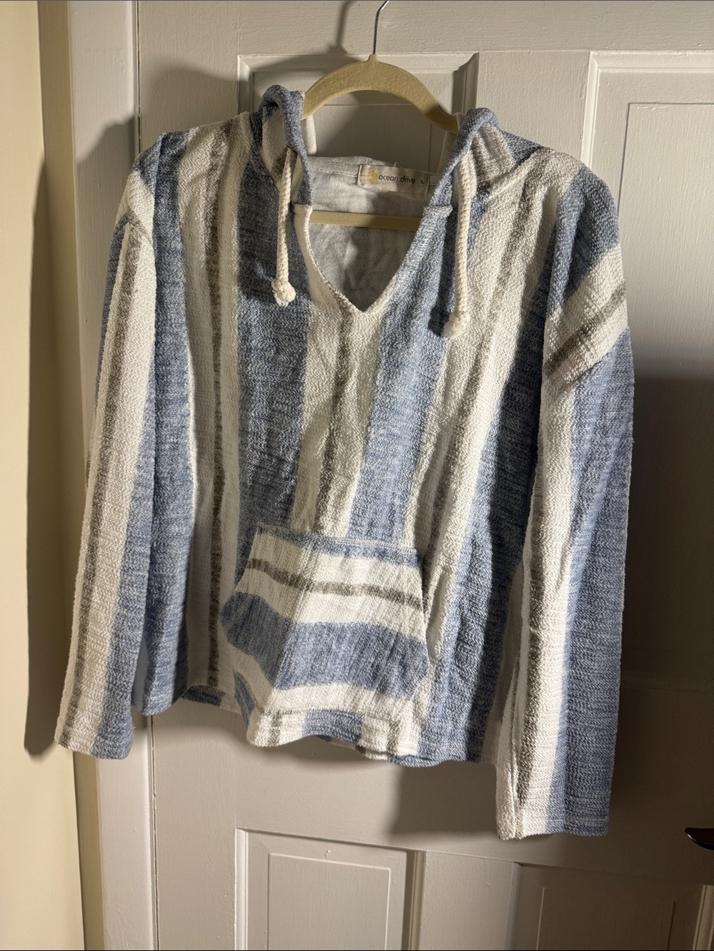 Ocean Drive Striped Hoodie